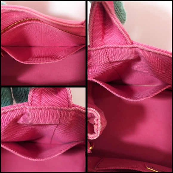 ✨️💎Authentic PRADA Canapa L Denim Tote Bag with strap - Picture 11 of 15